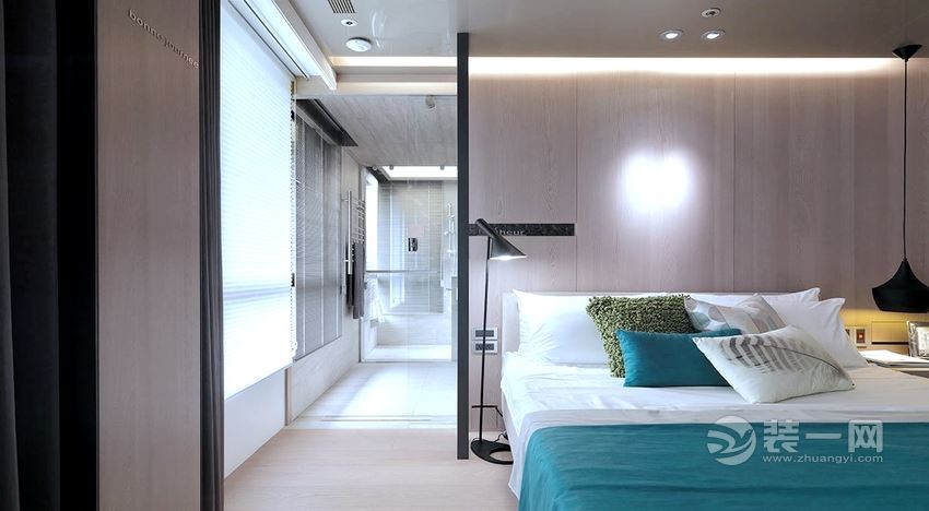  92平米现代风格两居室卧室装修效果图
