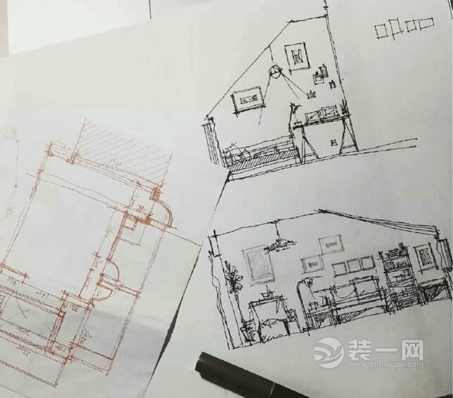 小阁楼装修效果图 改造37平米小户型一居室仅5000元