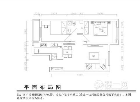 88平米地中海风格装修效果图