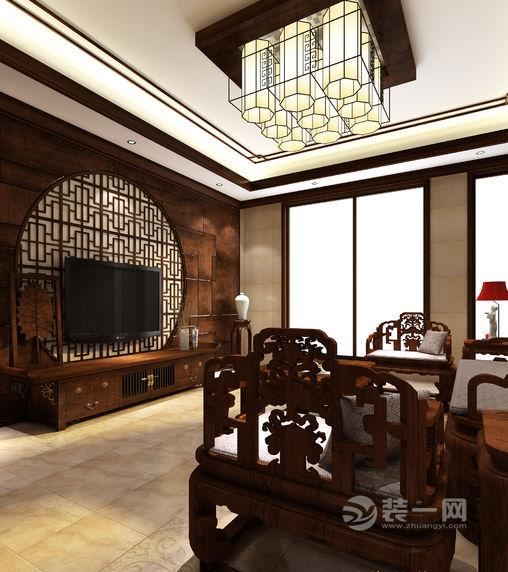 中式风格别墅设计效果图
