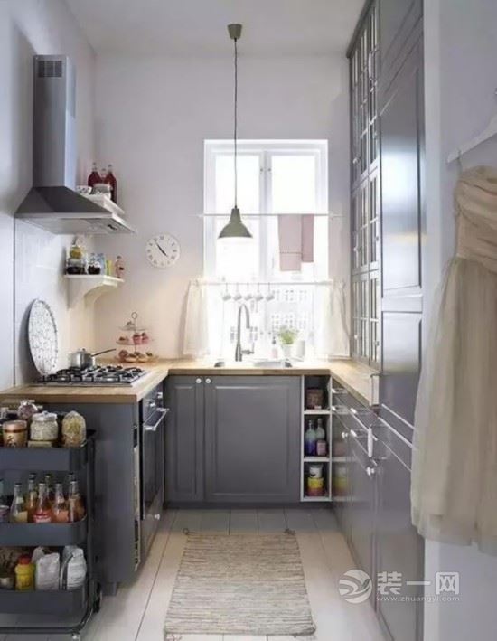 天津装修网分享12款小户型厨房设计效果图 适合就好
