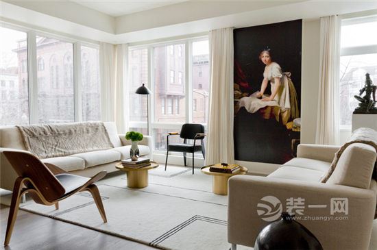 明亮两居室公寓 北京装修公司93平现代简约时尚案例