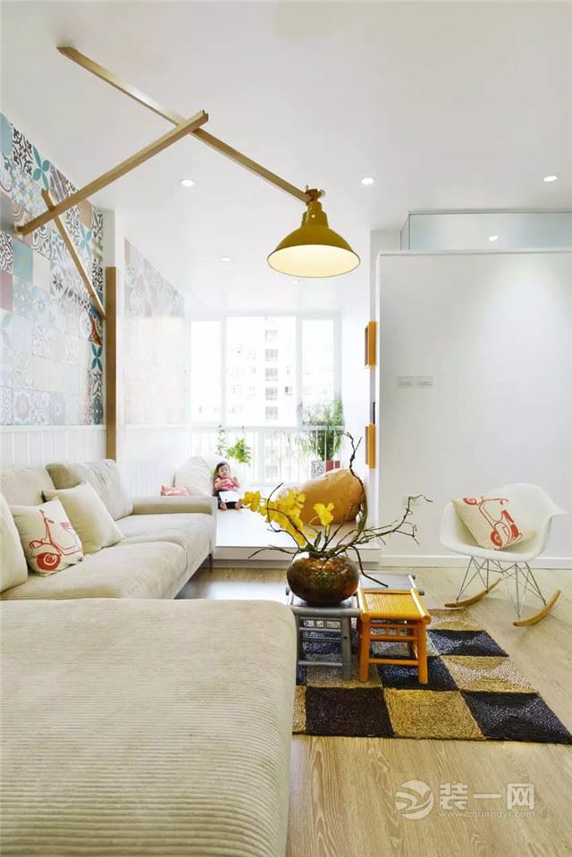 100平三居室公寓翻新改造 让你的家充满艺术气息