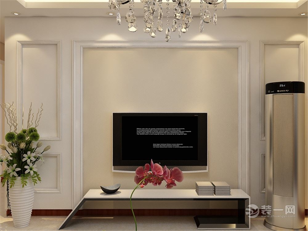 天津装饰公司分享天房美域豪庭118平现代装修效果图