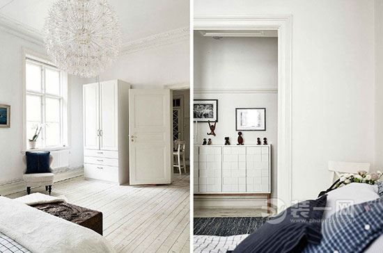 纯素优雅的白色系家居装修设计图 北京装饰公司分享