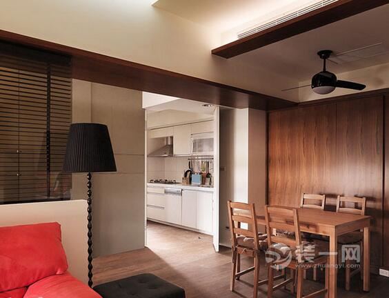 六安装饰设计 原木系公寓 通透户型清凉一夏 室内装修效果图 装一网六安站