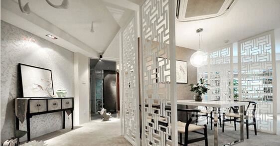 中式简约公寓 优雅时尚全收纳金寨家装设计 室内装修装潢空间设计