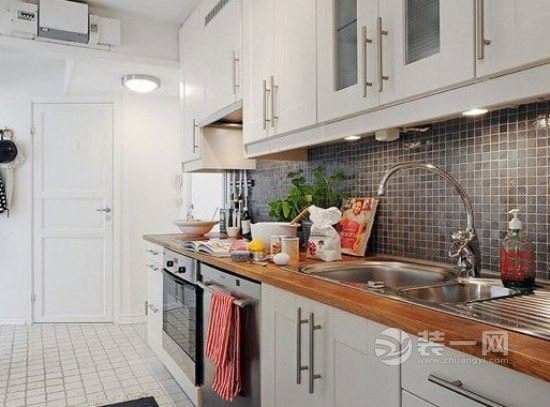 家装北欧风格厨房设计 室内装修效果图 装修预算设计 装潢空间设计 装一网金寨站