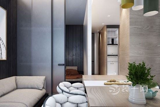 摩登质感可爱有趣 北京装修网分享单身公寓设计案例