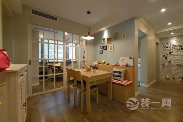 北京装修公司分享135平三居室现代混搭风格设计案例