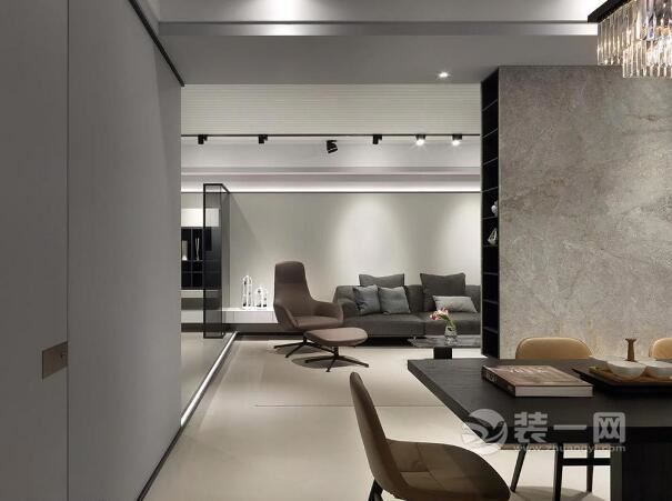 现代简约风格客厅设计说明 灰色调装修效果图欣赏