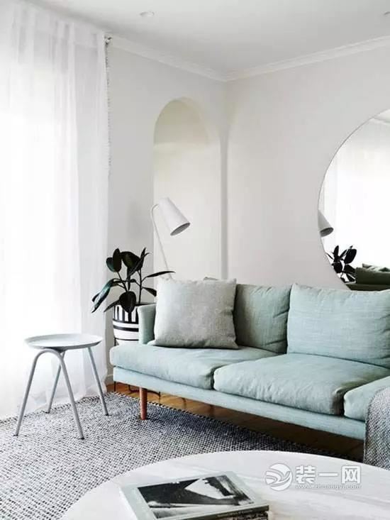 薄荷绿家居装饰设计薄荷绿客厅装饰设计