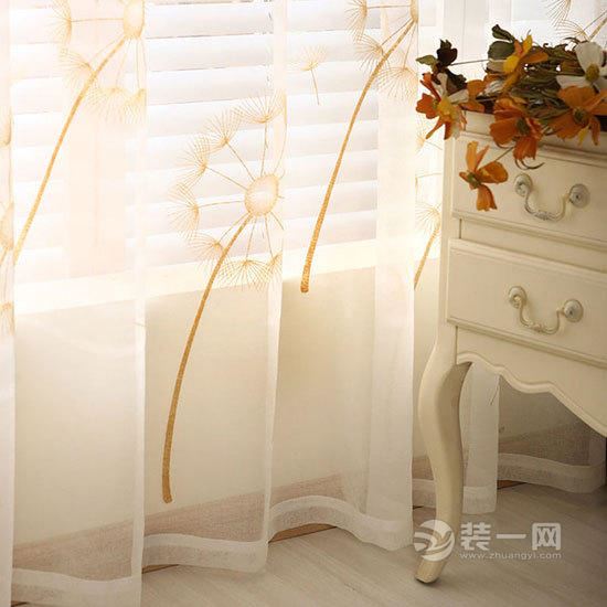 天津装饰公司8款窗帘效果图 镂空纱帘让光线多样化