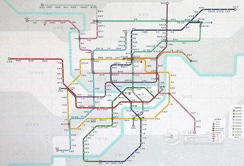 2019年重庆大都市区将形成“七线一环”轨道交通网络