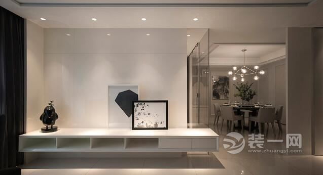 优雅玻璃装修 成都香颂园小区120平米四居室户型图