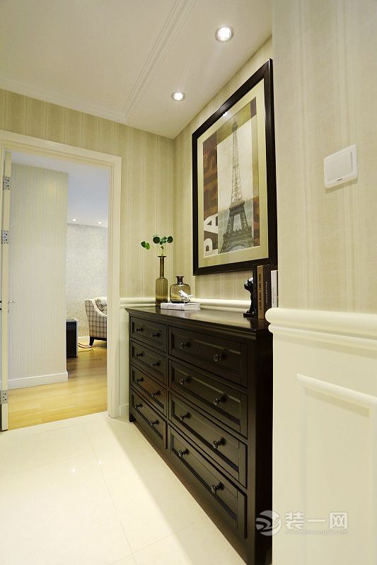 110平米三居室婚房 天津装修公司分享美式风格案例