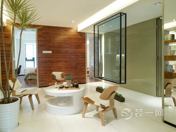 绵阳装修公司135平三居室案例 舒适的现代简约风格