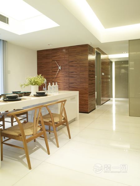 绵阳装修公司135平三居室案例 舒适的现代简约风格