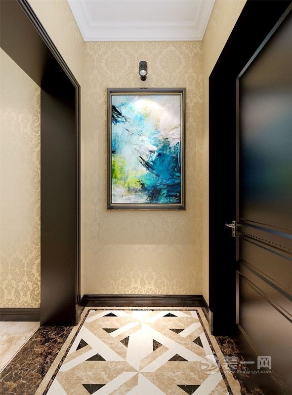 天津装修网分享150平米三居室奢华欧式风格设计图