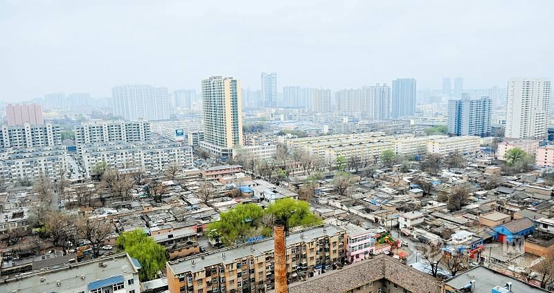 太原北沙河敦化坊段住宅拆迁清零