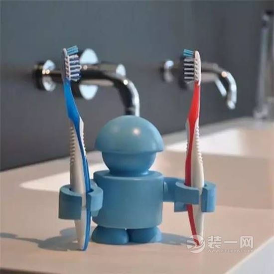 家居创意设计牙刷架效果