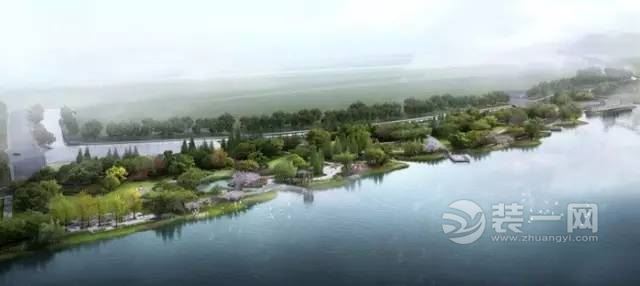 宁波首个海绵城市公园设计效果图