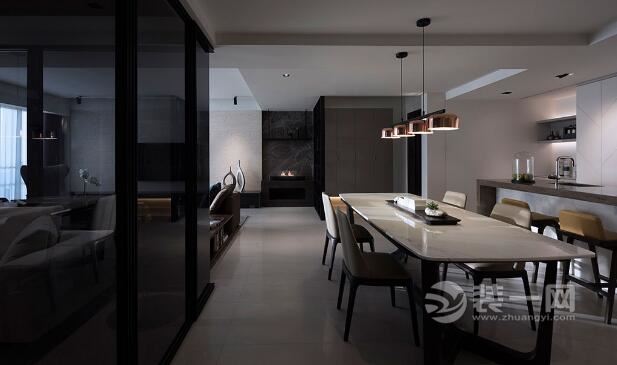 开放式厨房设计 北京东湖湾220平米四居室装修效果图