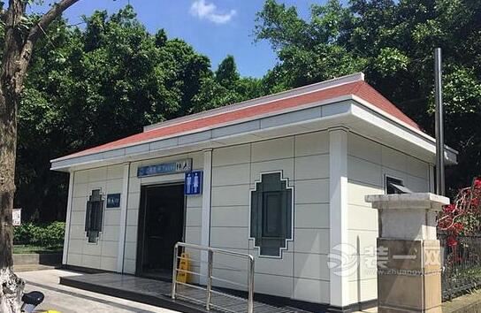 成都推出新型公共厕所 三天搭建装修完成使用寿命20年