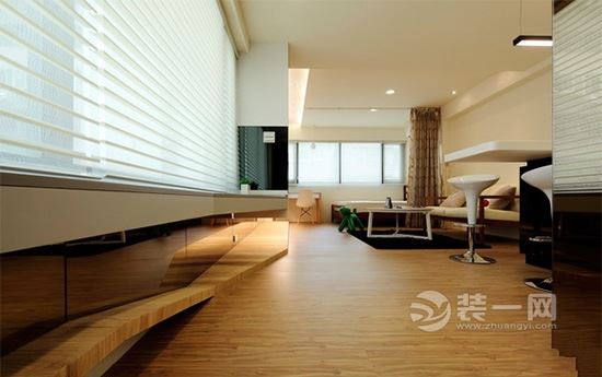 62平米的阳光小宅一居室案例效果图 通辽装修网分享