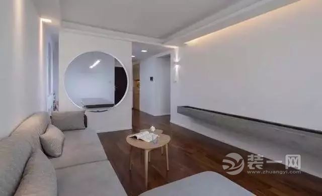 76平米日式原木风格二居室装修效果图