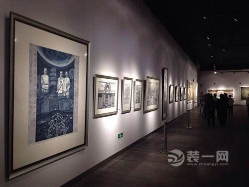 南京老门东金陵美术馆昨日开馆 展示空间装修文艺范儿