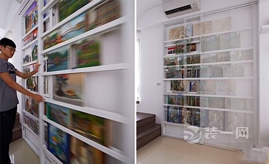 业余画家的46平单身公寓 呼和浩特装修网分享案例