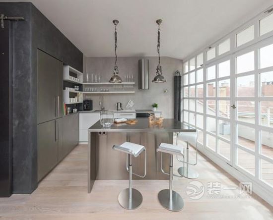 厨房中岛吧台设计案例 绵阳装修网分享15款效果图