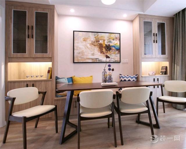 宁波香河湾小区简欧风格三居室装修设计案例