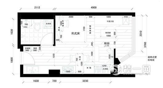 30平小戶型搖身變大空間