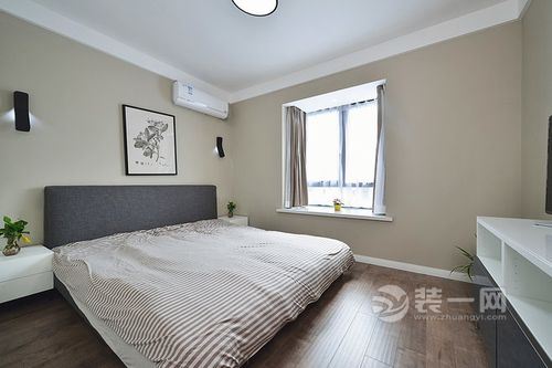 卧室装修效果图 广州装饰公司荐89平米小三房装修效果图