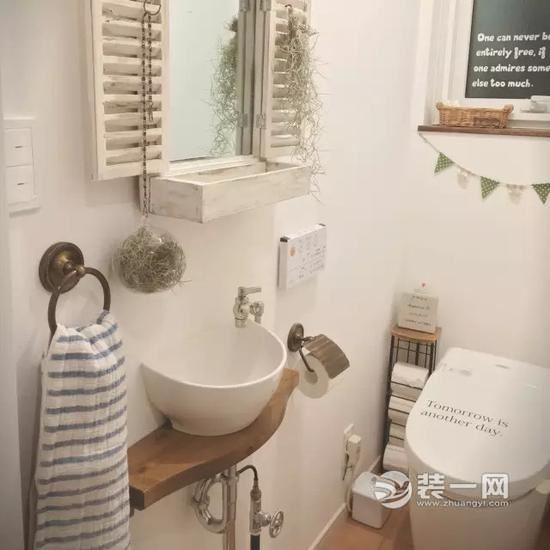 日式四式分离卫生间装修设计布局——卫生间
