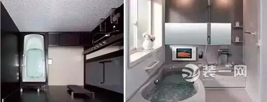 日式四式分离卫生间装修设计布局——浴室