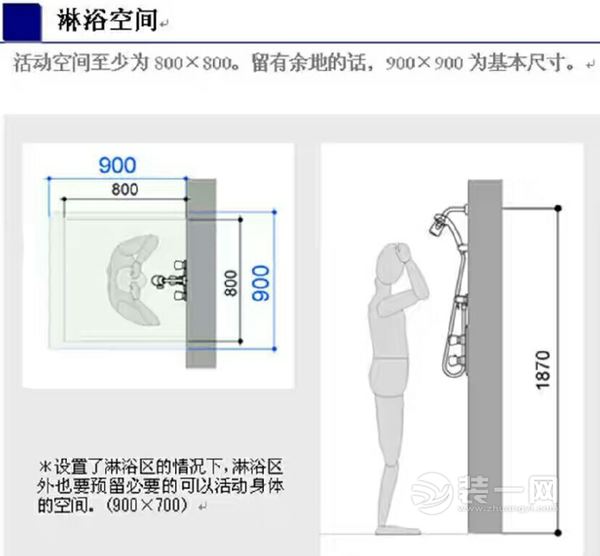 卫生间装修设计 日式四式分离卫生间装修效果图