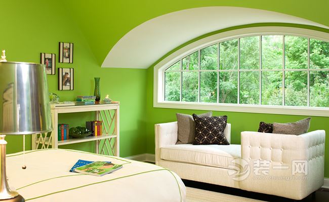 呼和浩特装饰公司分享10款绿色淡雅活力壁纸效果图