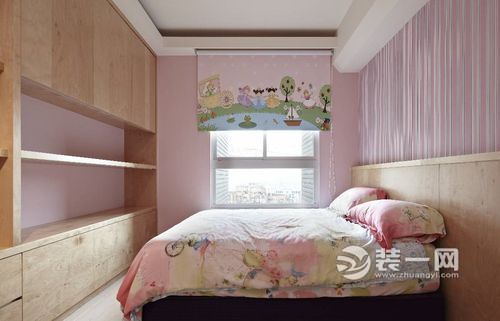 武汉装修公司金地澜菲溪岸117平三居室现代简约风格装修实景图——儿童房