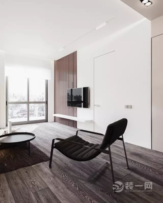 76平米现代简约风格公寓装修效果图