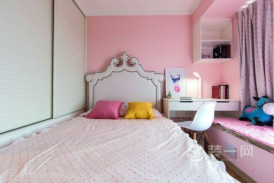 包头装修网分享9款粉色系女孩房案例效果图 可爱甜美