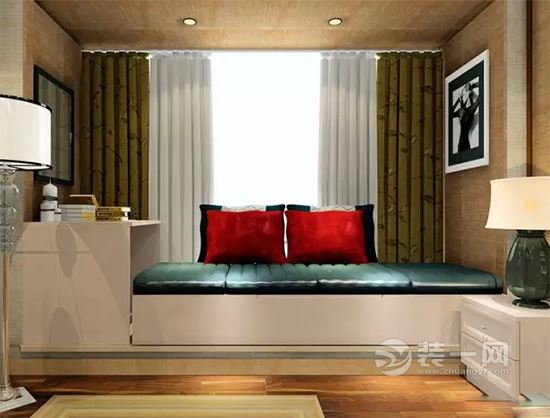 80平米三居室的超级利用卧室装修效果图