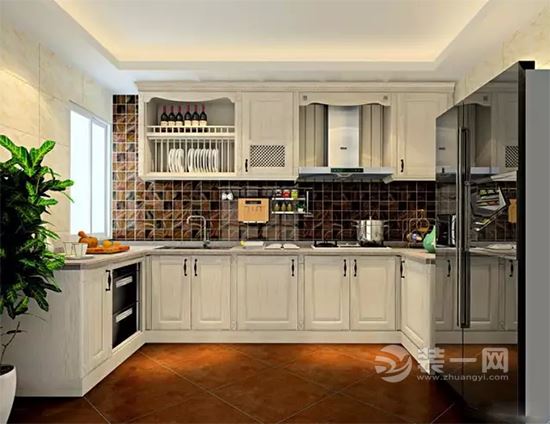 80平米三居室的超级利用厨房装修效果图