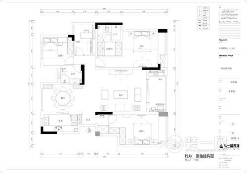 南昌中海朝阳郡小区142平欧式风格四居室装修效果图