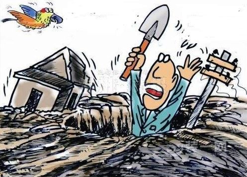 网友投诉有人偷挖地下室 原是翻建房屋挖出旧河道