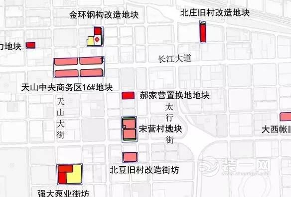 石家庄石桥等24个城中村改造项目调规