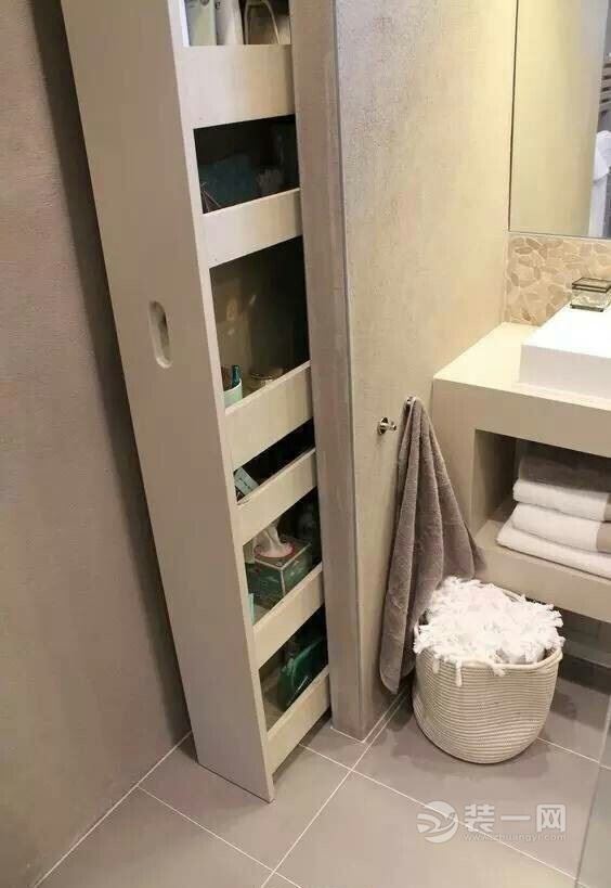 浴室装修收纳方法