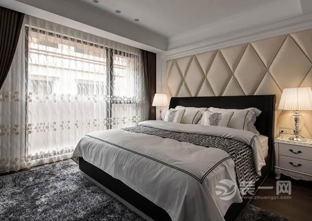 卧室地毯效果图 北京金港国际180平米四室两厅户型装修